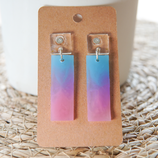 Resin earings