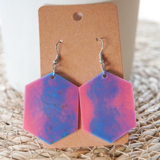 Resin earings