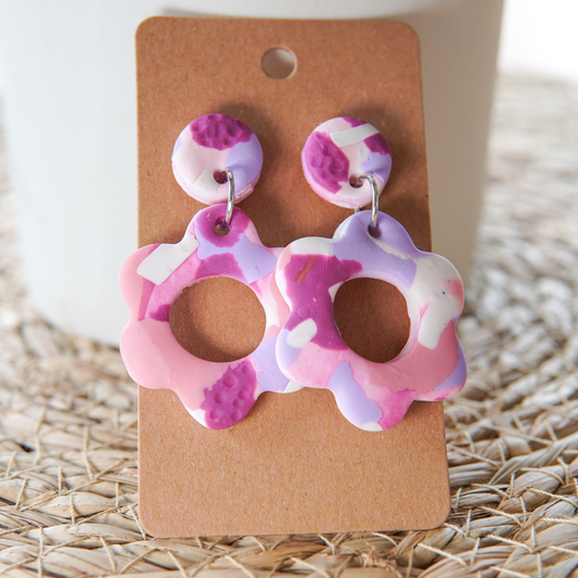 Resin earings