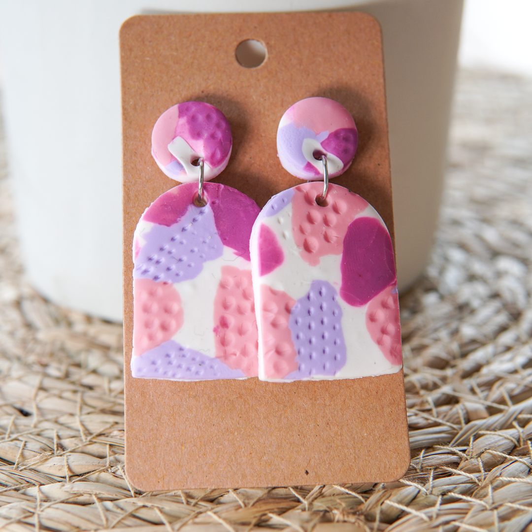 Resin earings