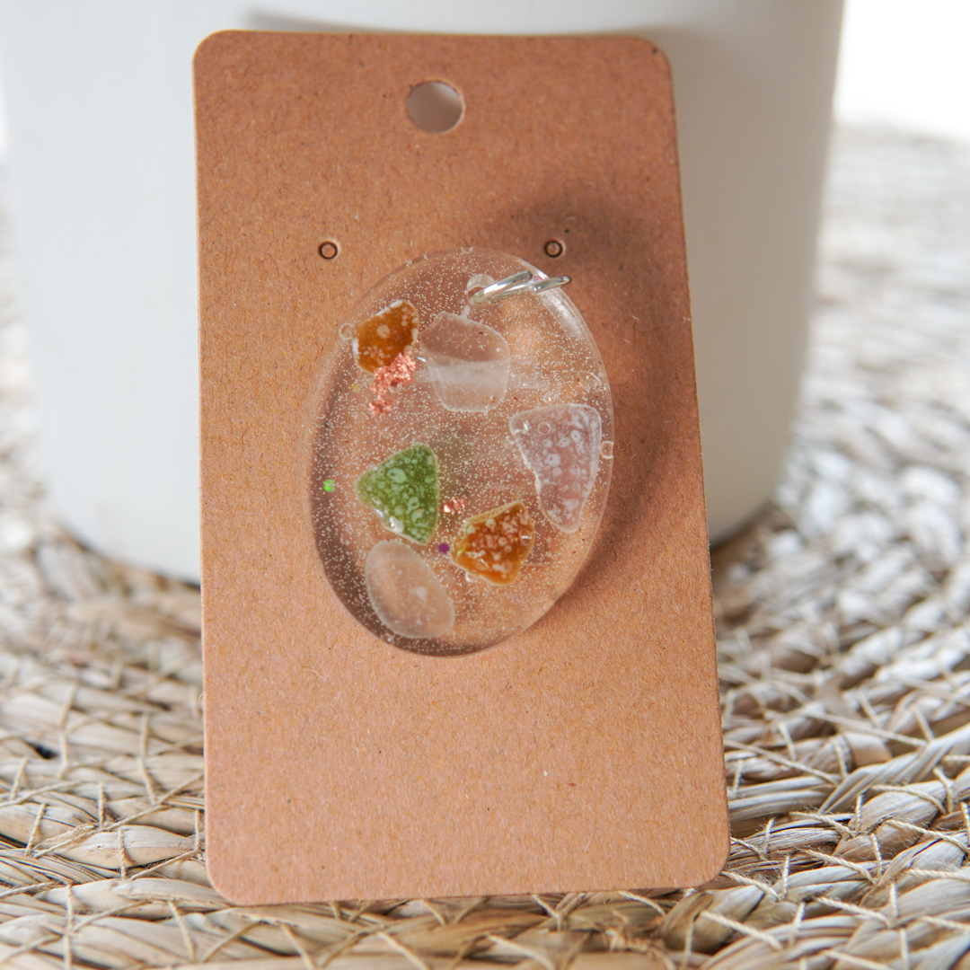 Resin earings