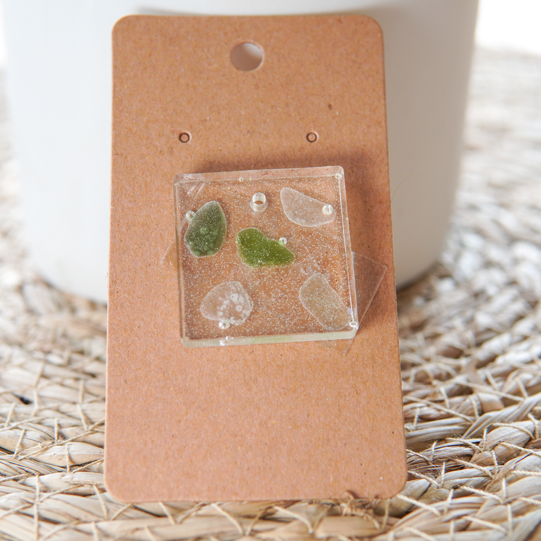 Resin earings